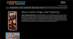 Desktop Screenshot of customimagelaserengraving.com